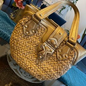 Michael Kors Santorini hand purse.